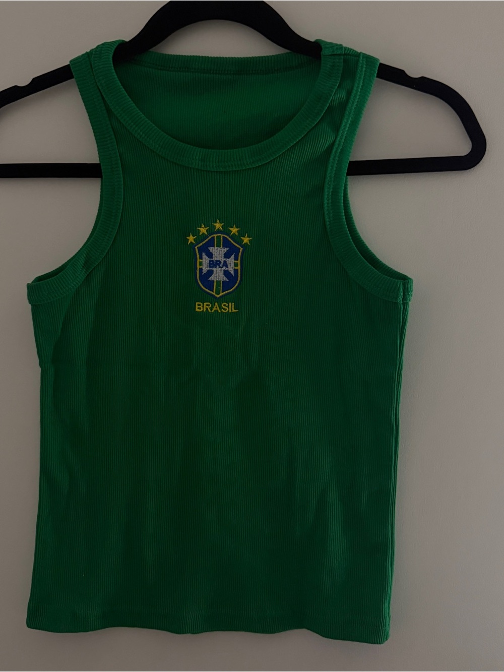 Brasil Green Tank Top - Official Crest